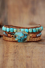 Handmade Natural Stone Copper Bracelet king-general-store-5710.myshopify.com