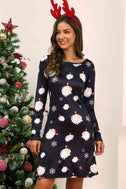 Full Size Christmas Long Sleeve Dress king-general-store-5710.myshopify.com