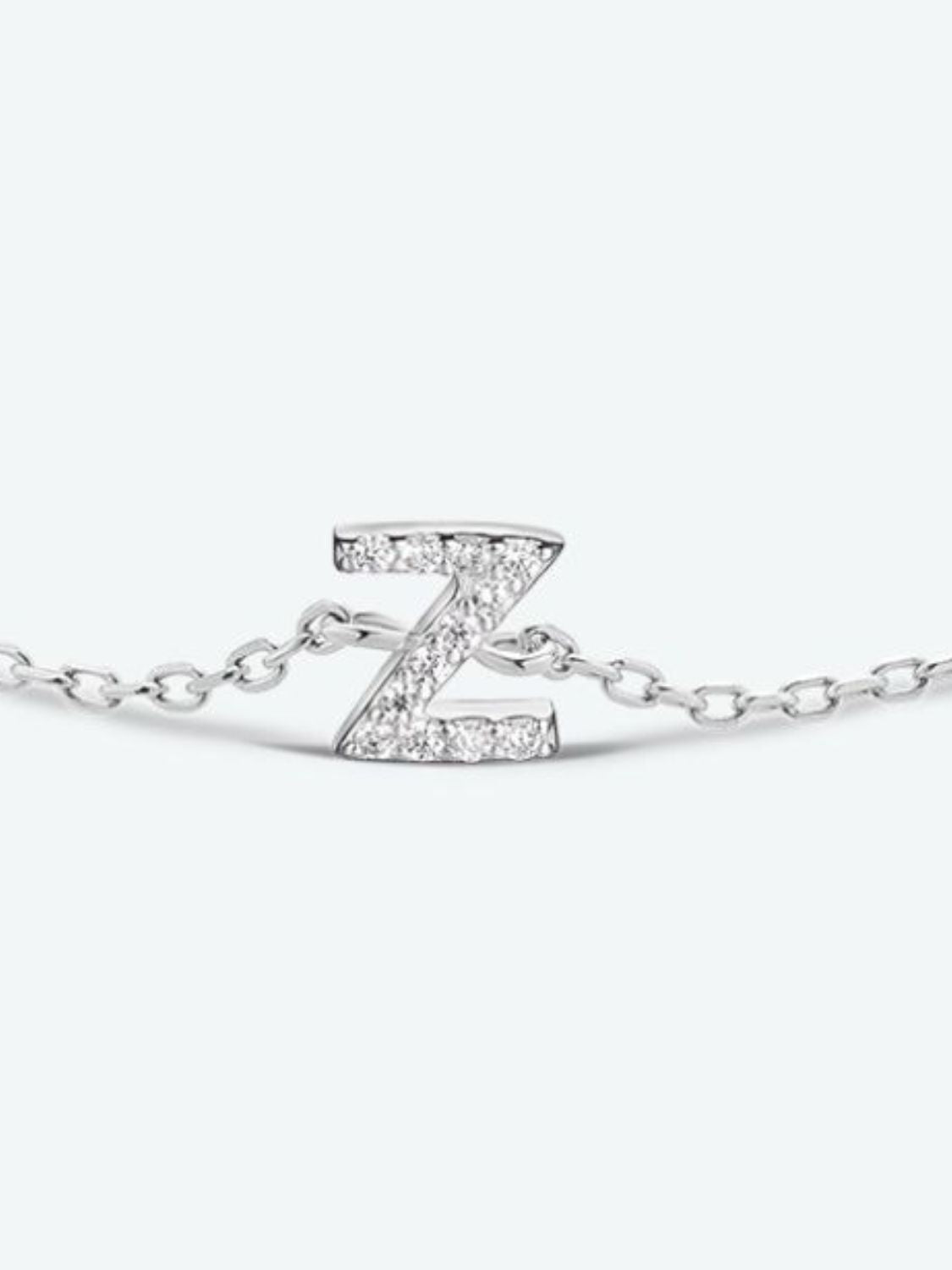 V To Z Zircon 925 Sterling Silver Bracelet king-general-store-5710.myshopify.com