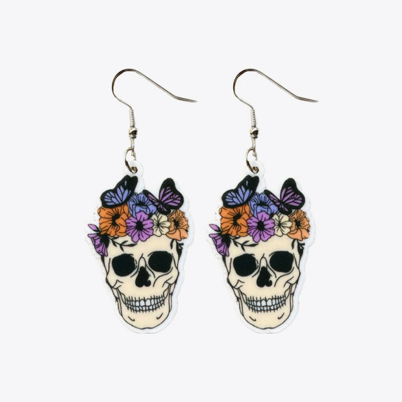 Halloween Theme Acrylic Dangle Earrings king-general-store-5710.myshopify.com