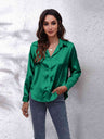 Collared Neck Buttoned Long Sleeve Shirt king-general-store-5710.myshopify.com