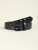 Grommet PU Leather Belt king-general-store-5710.myshopify.com