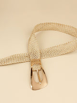 Irregular Buckle Braid Belt king-general-store-5710.myshopify.com