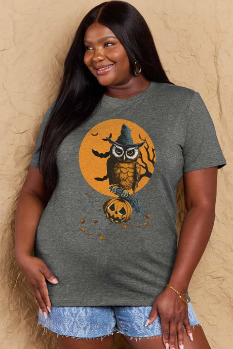 Simply Love Full Size Holloween Theme Graphic Cotton T-Shirt king-general-store-5710.myshopify.com