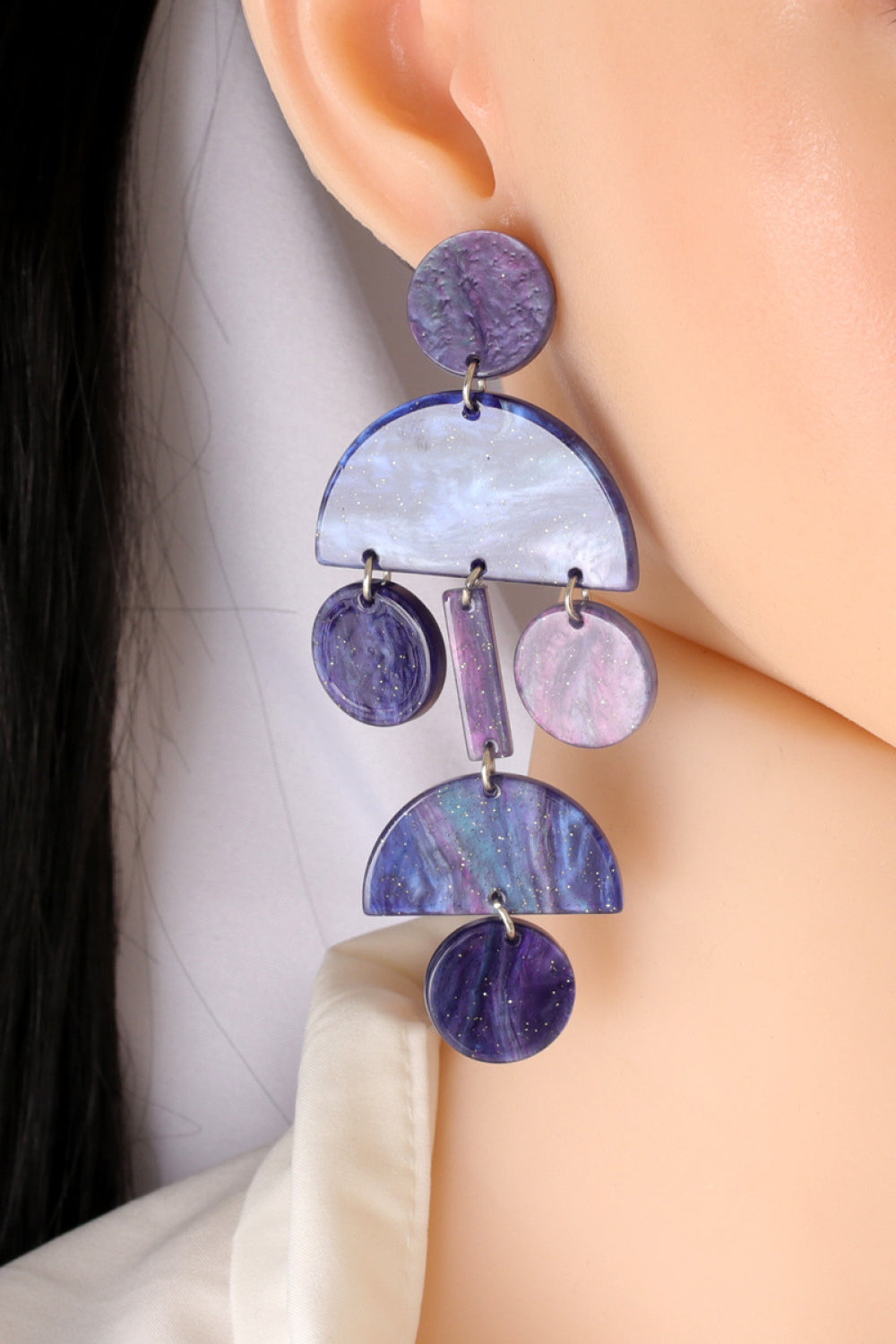 Geometrical Shape Acrylic Dangle Earrings king-general-store-5710.myshopify.com