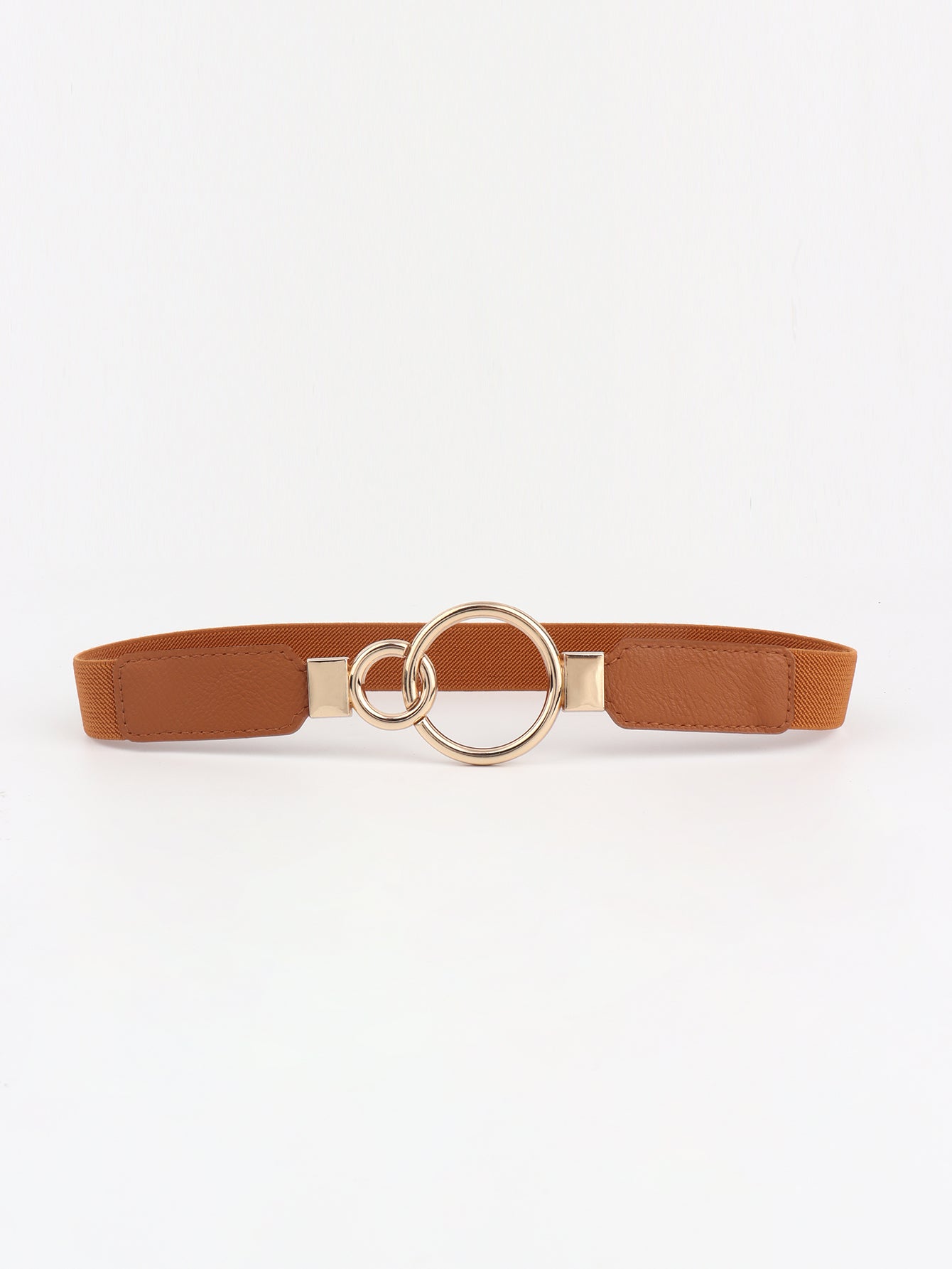 Double Ring Buckle Elastic PU Belt king-general-store-5710.myshopify.com