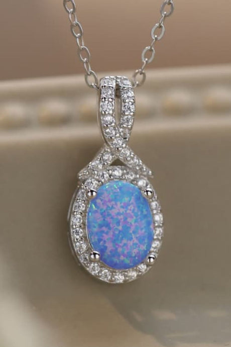 Feeling My Best Opal Pendant Necklace king-general-store-5710.myshopify.com