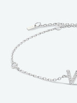 V To Z Zircon 925 Sterling Silver Bracelet king-general-store-5710.myshopify.com