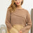 BiBi Texture Detail Contrast Drop Shoulder Sweater king-general-store-5710.myshopify.com