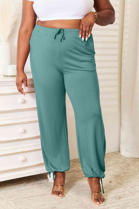 Basic Bae Full Size Soft Rayon Drawstring Waist Pants with Pockets king-general-store-5710.myshopify.com