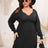 Plus Size Dropped Shoulder Long Sleeve Knit Mini Dress king-general-store-5710.myshopify.com