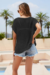 Round Neck Openwork Cover Up king-general-store-5710.myshopify.com