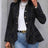 Ruffle Hem Collared Blazer king-general-store-5710.myshopify.com