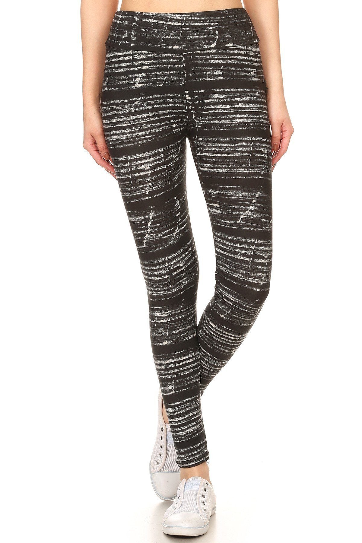 Yoga Style Banded Lined Multicolor Print, Full Length Leggings In A Slim Fitting Style With A Banded High Waist king-general-store-5710.myshopify.com