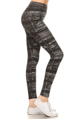Yoga Style Banded Lined Multicolor Print, Full Length Leggings In A Slim Fitting Style With A Banded High Waist king-general-store-5710.myshopify.com