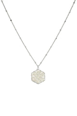 Fashion Pearl Wraps Hexagon Pendant Necklace king-general-store-5710.myshopify.com