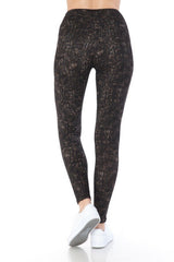 Yoga Style Banded Lined Multi Printed Knit Legging With High Waist king-general-store-5710.myshopify.com