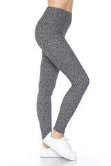 Yoga Style Banded Lined Multi Printed Knit Legging With High Waist king-general-store-5710.myshopify.com