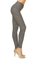 High Waisted Leggings In A Fitted Style With An Elastic Waistband king-general-store-5710.myshopify.com