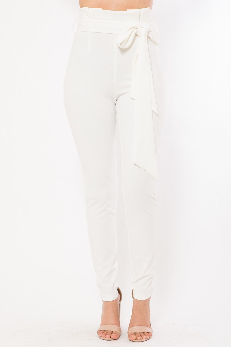 High Waist Fashion Skinny Pants White king-general-store-5710.myshopify.com