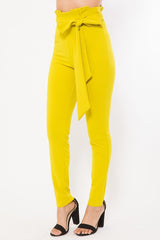 High Waist Fashion Skinny Pants Lime king-general-store-5710.myshopify.com