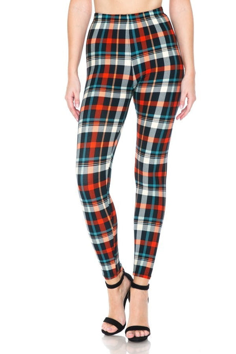 Multi Printed, High Waisted, Leggings With An Elasticized Waist Band 2 king-general-store-5710.myshopify.com