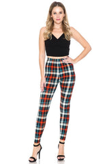 Multi Printed, High Waisted, Leggings With An Elasticized Waist Band 2 king-general-store-5710.myshopify.com