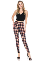 Multi Printed, High Waisted, Leggings With An Elasticized Waist Band 1 king-general-store-5710.myshopify.com