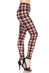 Multi Printed, High Waisted, Leggings With An Elasticized Waist Band 1 king-general-store-5710.myshopify.com