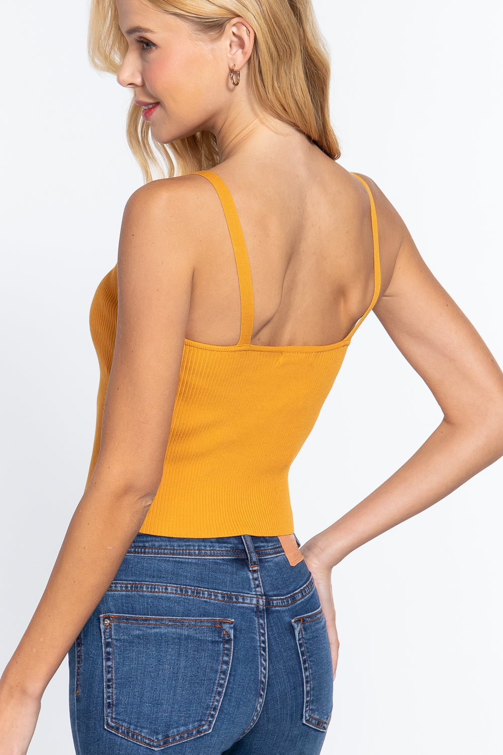 Front Closure With Hooks Sweater Cami Top king-general-store-5710.myshopify.com