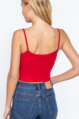 Round Neck W/removable Bra Cup Cotton Spandex Bra Top 11 king-general-store-5710.myshopify.com