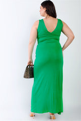 Plus V-Neck Sleeveless Maxi Dress 6 king-general-store-5710.myshopify.com