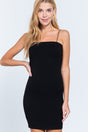 Black Cami Heavy Rib Mini Dress king-general-store-5710.myshopify.com