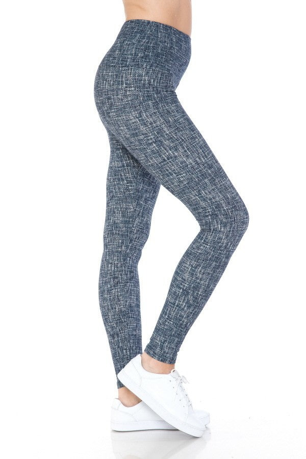 Multi Printed Knit Legging With High Waist king-general-store-5710.myshopify.com