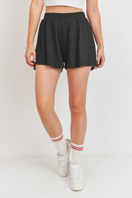 Flounce Shorts Micro Waffle king-general-store-5710.myshopify.com