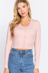 Long Sleeve Round Neck Viscose Sweater