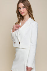 Button Crop Blazer king-general-store-5710.myshopify.com