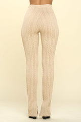 Knit High Rise Leggings