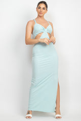 Cutouts Side Slit Maxi Dress king-general-store-5710.myshopify.com