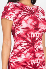 Tie-dye Printed Dress king-general-store-5710.myshopify.com