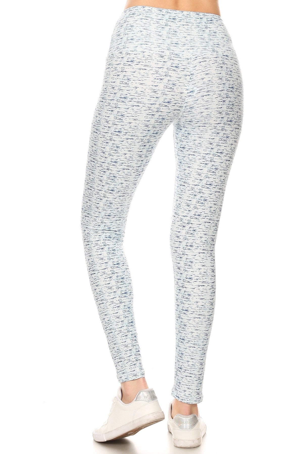 5-inch Long Yoga Style Banded Lined Multi Printed Knit Legging With High Waist king-general-store-5710.myshopify.com