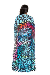 Blue Multi Dot Robe With Wrist Band king-general-store-5710.myshopify.com