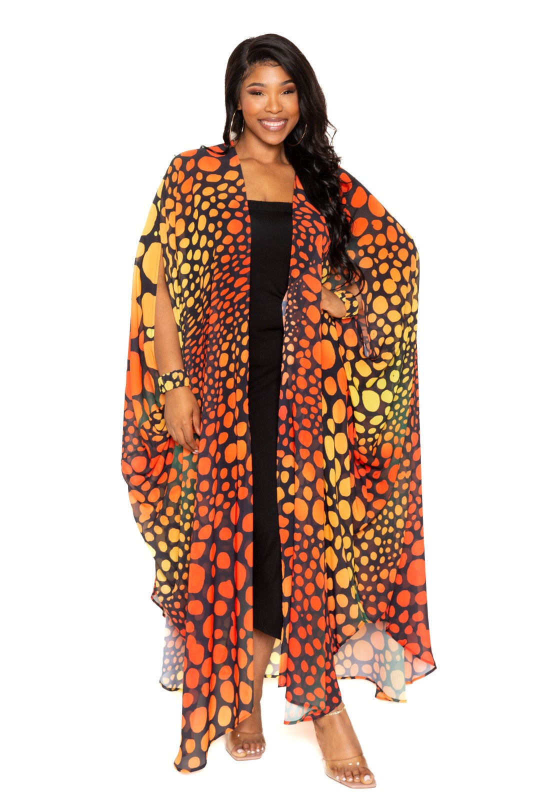 Dot Robe With Wrist Band king-general-store-5710.myshopify.com