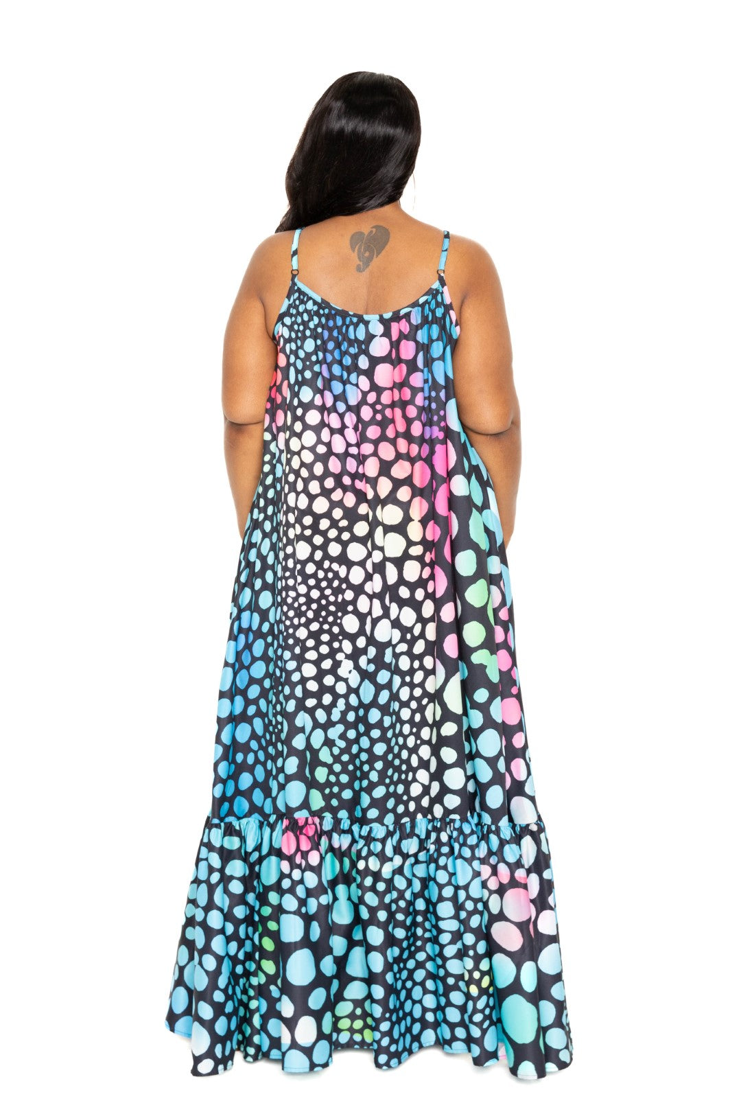 Printed Voluminous Maxi Dress king-general-store-5710.myshopify.com