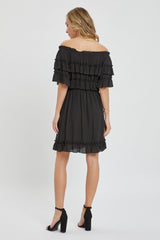 Off Shoulder Ruffle Dress king-general-store-5710.myshopify.com