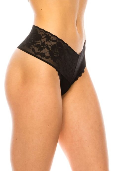 Lace Band Super Soft Panty in Black king-general-store-5710.myshopify.com
