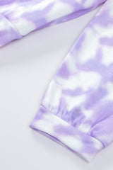 Tie-Dye Drop Shoulder Round Neck Sweatshirt king-general-store-5710.myshopify.com