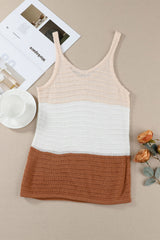 Color Block Round Neck Tank king-general-store-5710.myshopify.com