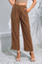 Buttoned  Straight Hem Long Pants king-general-store-5710.myshopify.com