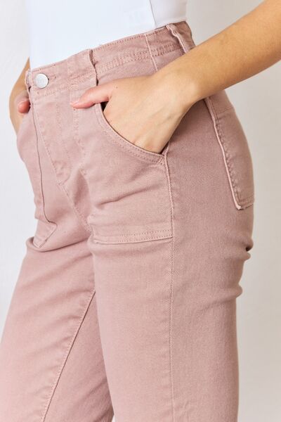 RISEN Full Size High Rise Ankle Flare Jeans king-general-store-5710.myshopify.com